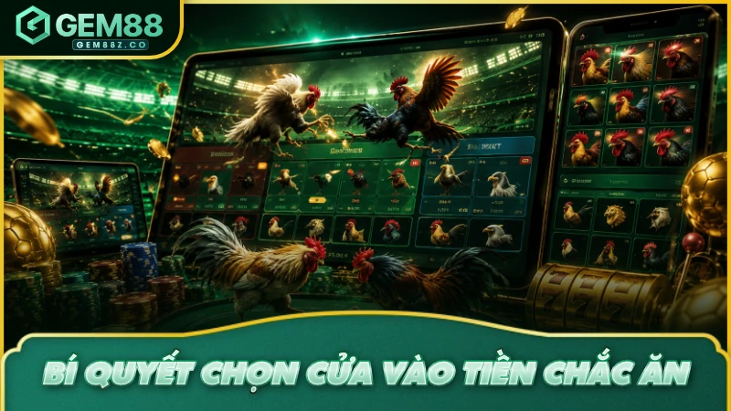 Bí quyết chọn cửa vào tiền chắc ăn