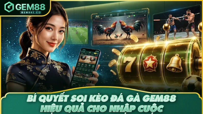 Bí quyết soi kèo đá gà GEM88 hiệu quả cho nhập cuộc