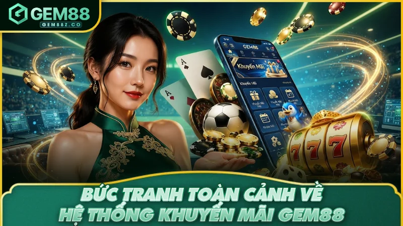 Bức tranh toàn cảnh về hệ thống khuyến mãi GEM88