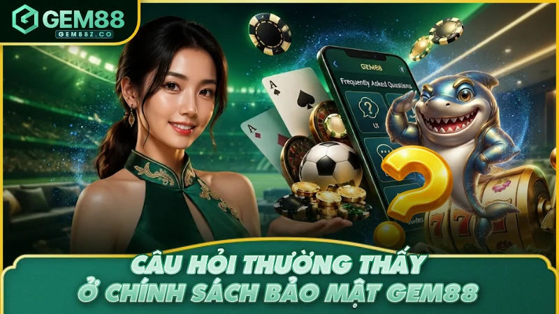 Câu hỏi thường thấy ở chính sách bảo mật GEM88