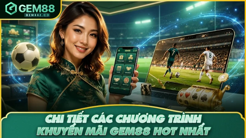 Chi tiết các chương trình khuyến mãi GEM88 hot nhất