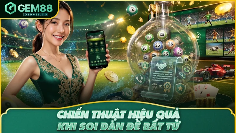 Chiến thuật hiệu quả khi soi dàn đề bất tử