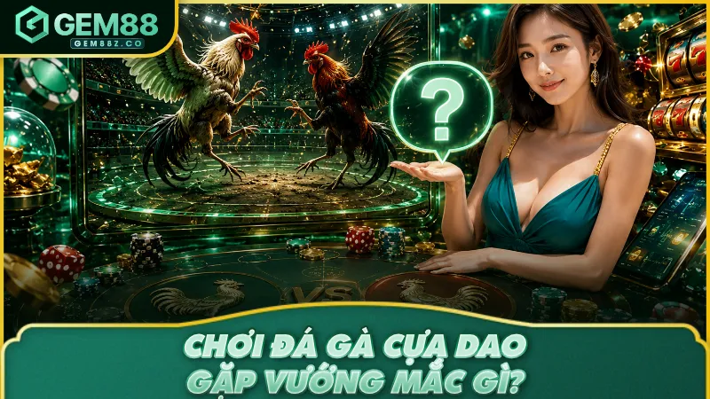 Chơi đá gà cựa dao gặp vướng mắc gì?