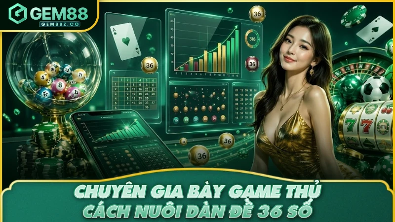Chuyên gia bày game thủ cách nuôi dàn đề 36 số