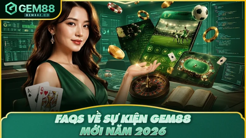 FAQs về sự kiện GEM88 mới năm 2026