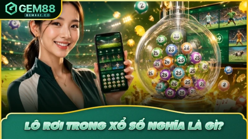 Lô rơi trong xổ số nghĩa là gì?