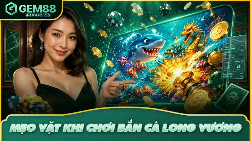 Mẹo vặt khi chơi bắn cá Long Vương