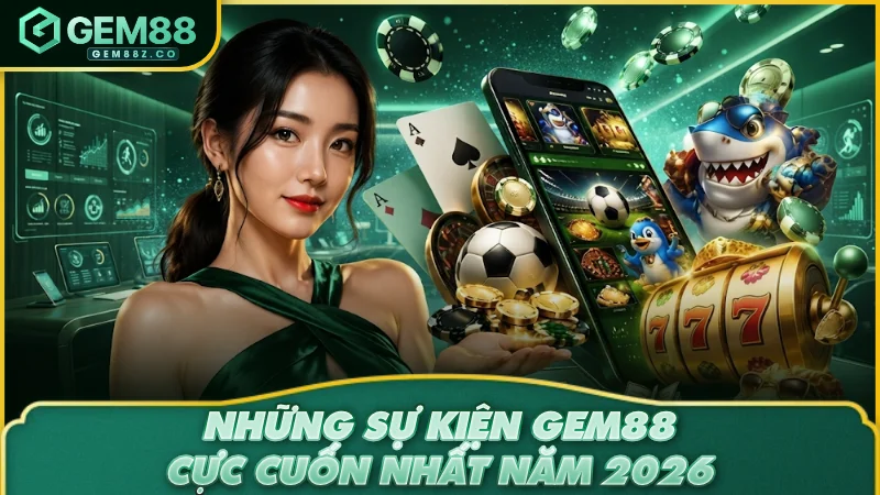 Những sự kiện GEM88 cực cuốn nhất năm 2026