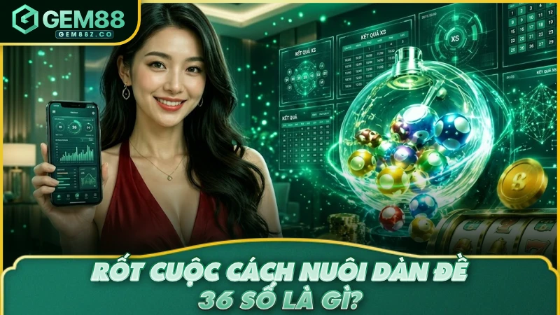 Rốt cuộc cách nuôi dàn đề 36 số là gì?