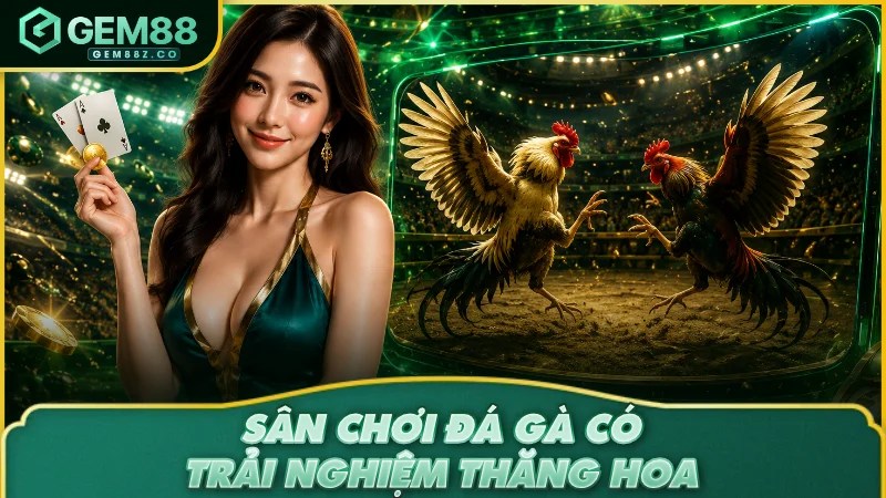 Sân chơi đá gà có trải nghiệm thăng hoa