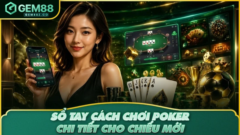Sổ Tay Cách Chơi Poker Chi Tiết Cho Người Mới