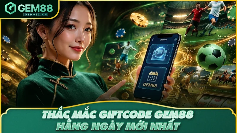Thắc mắc giftcode GEM88 hằng ngày mới nhất